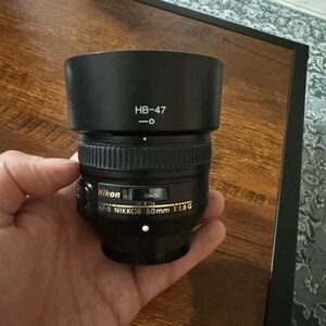 Nikon 50mm lens